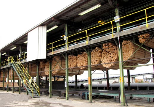 Chip mill at Mahrt, Alabama WestRock location.
