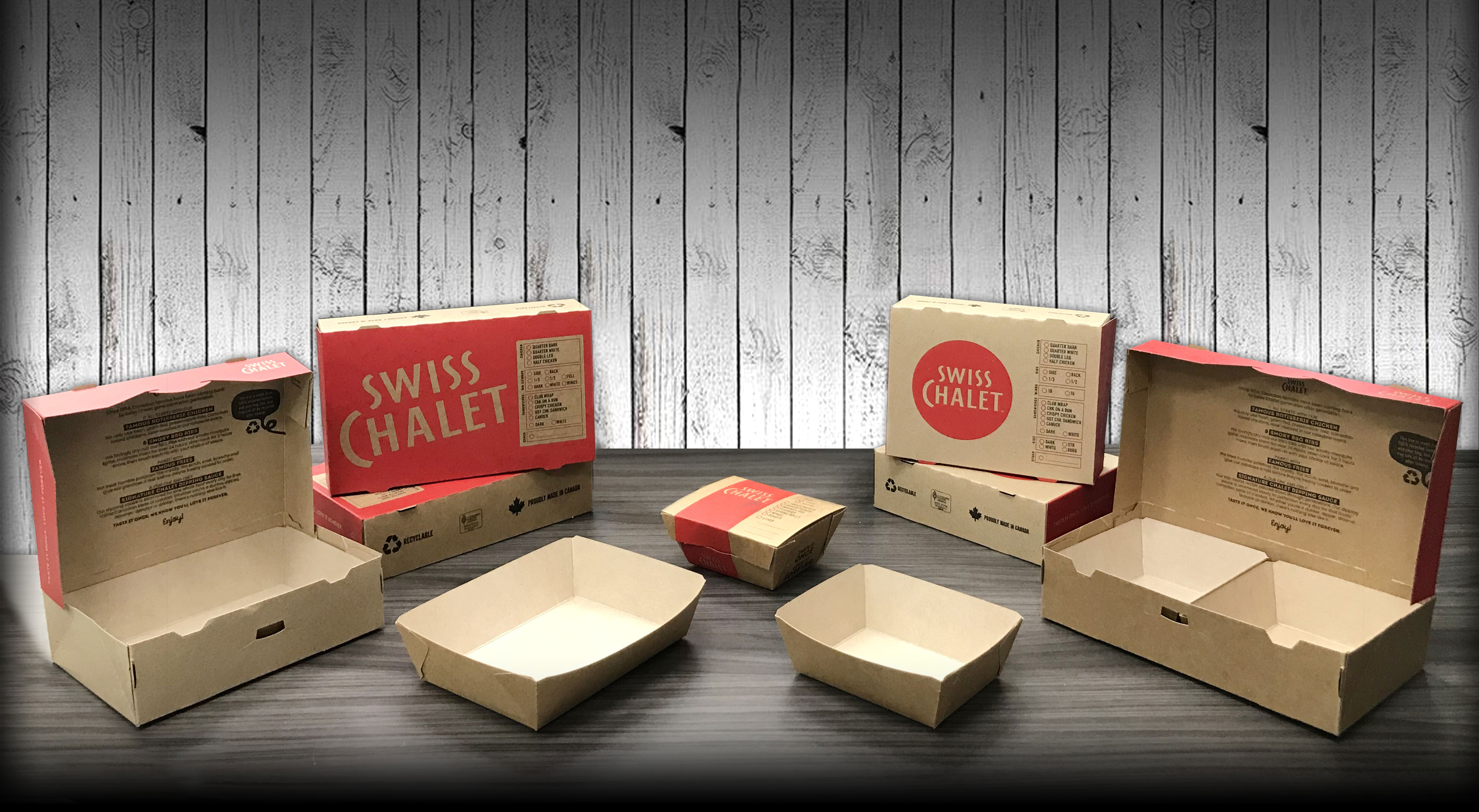 Swiss Chalet Packaging WestRock