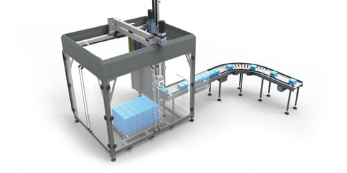 packaging machinery for pallets