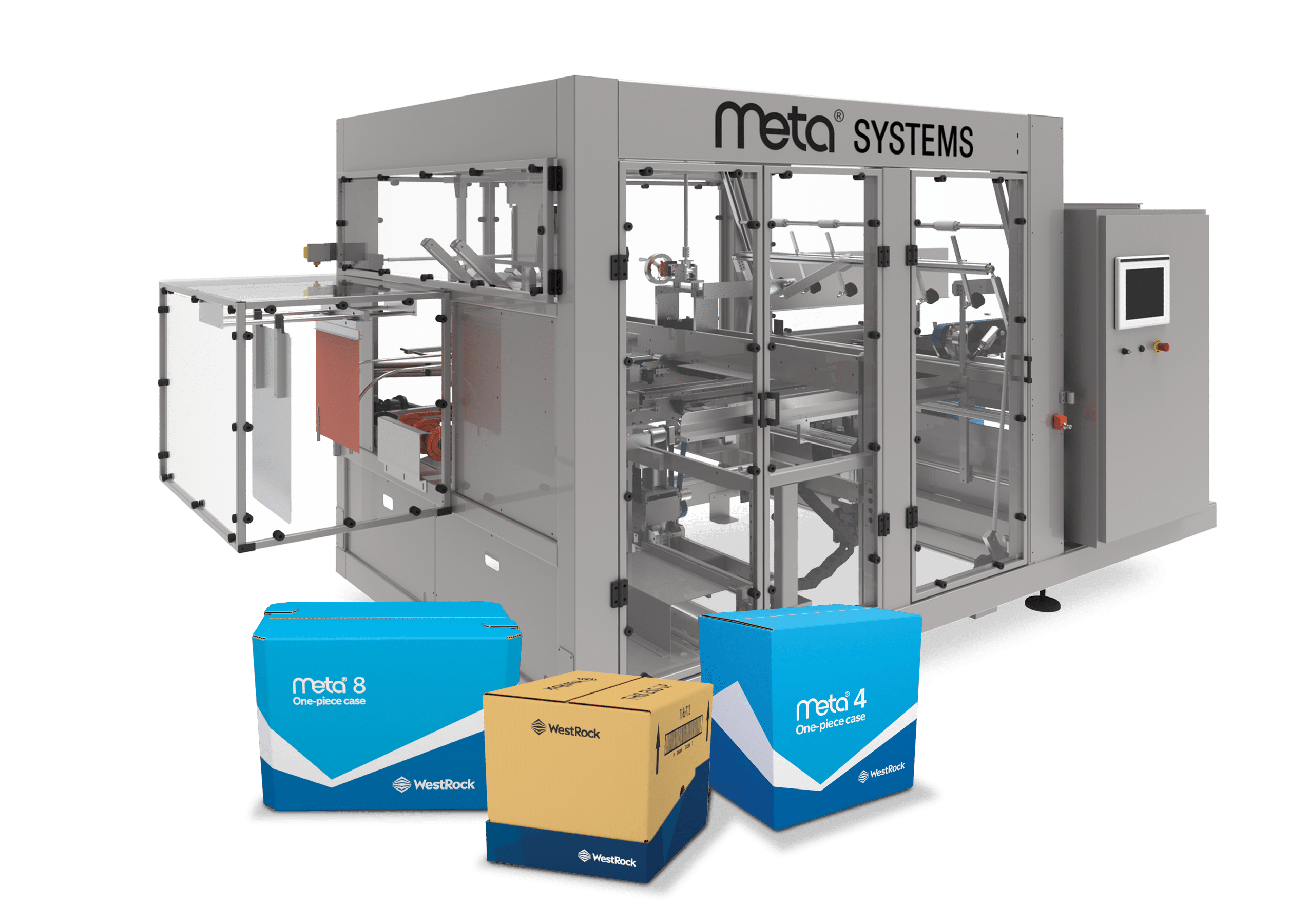 Automated packaging systems for the meta 150 packaging line
