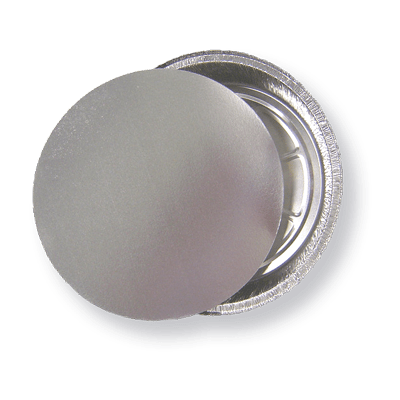 A silver foil laminated lid container.