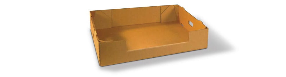 A long and flat VPS.10 corrugated container.