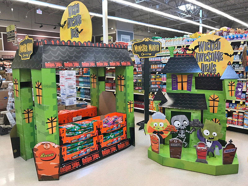 Albertson's Monster Manor Candy Spectacular for Halloween