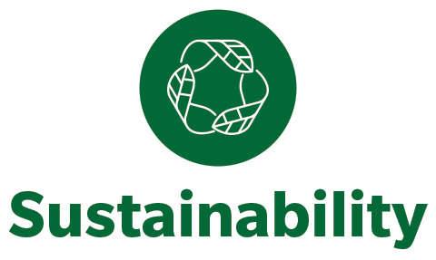 ícone de sustentabilidade digital