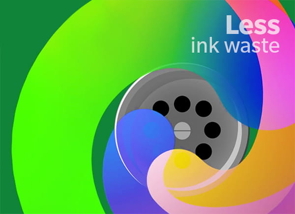 Sustainable printing inks graphic