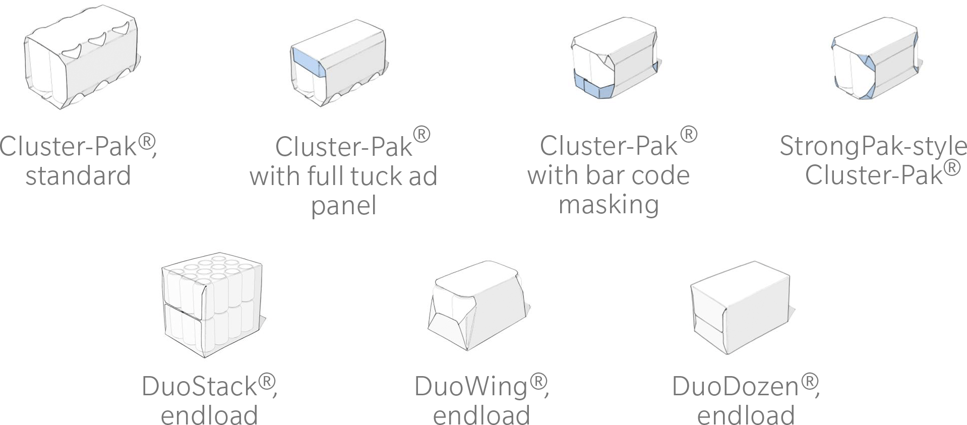 Can folding carton format renderings.