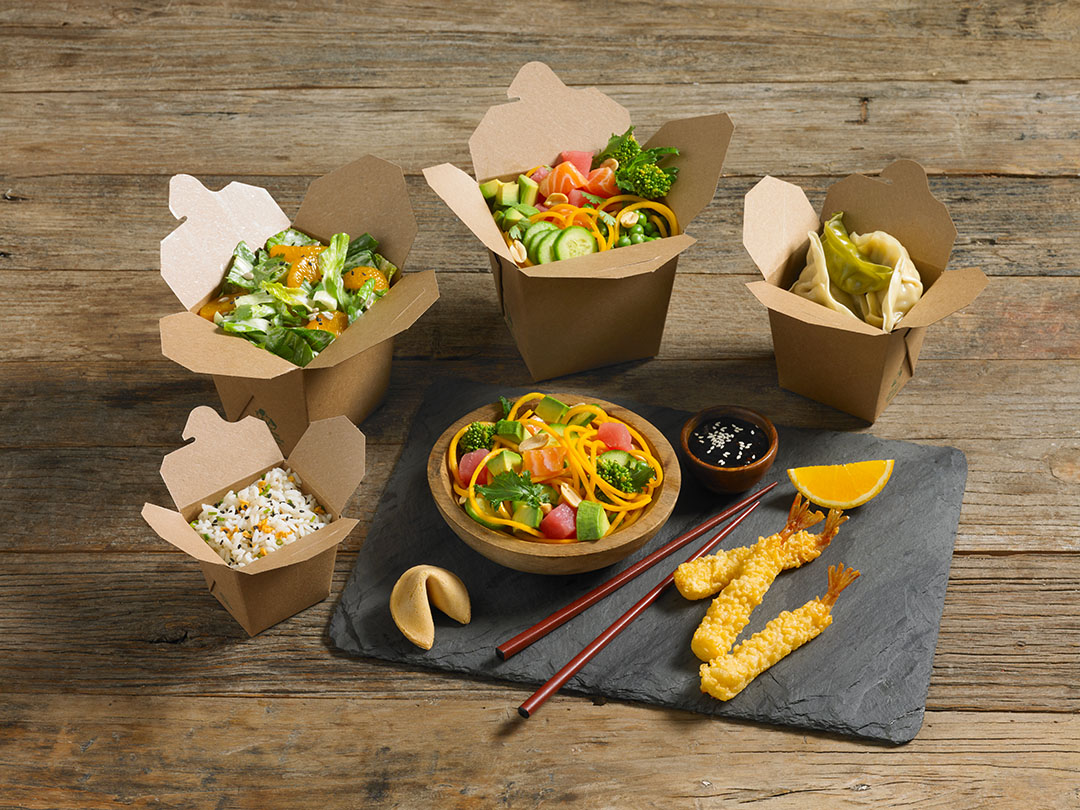 Plastic replacement, foam replacement and aluminum replacement takeout containers 