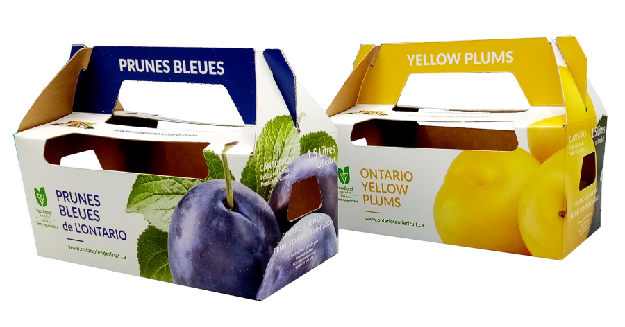 Boîtes de produits Niagara Orchard