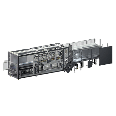 CanCollar Fortuna machine for automated beverage multi pack production